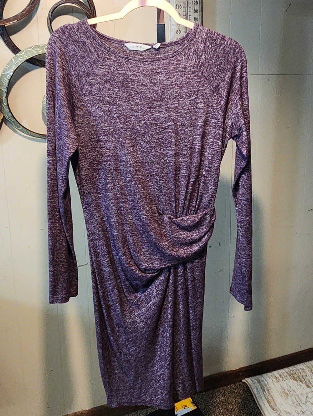ATHLETA Side Gather Knit Dress